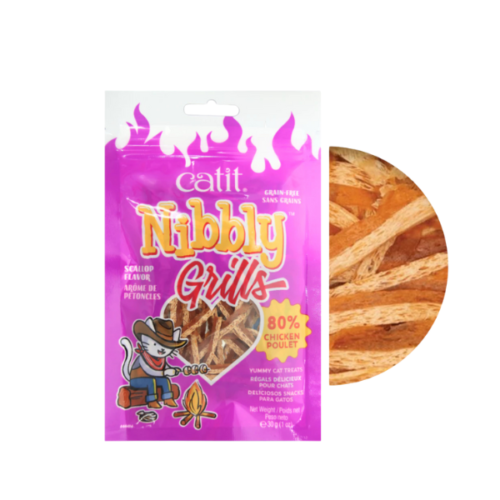 Catit Nibbly Grills Scallop 30g