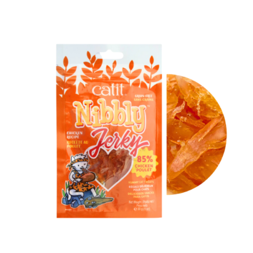 Catit Nibbly Jerky Chicken 30g