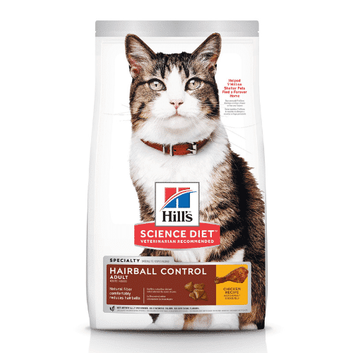 Hill's Adult Hairball Control Cat Food 3.17kg