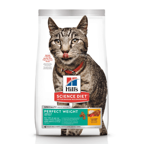 Hill's Adult Perfect Weight Cat Food 1.36kg