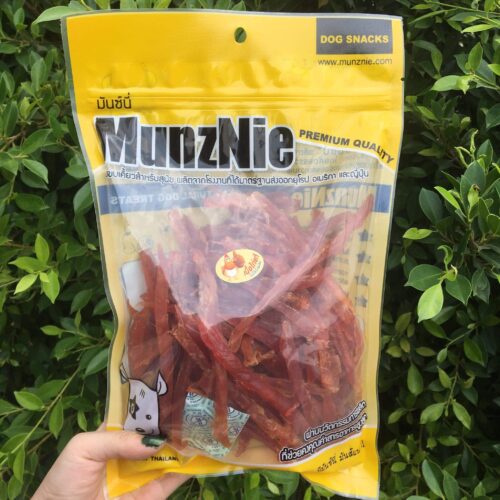MunzNie Chicken Fillet Jerky Slice for dog 400g