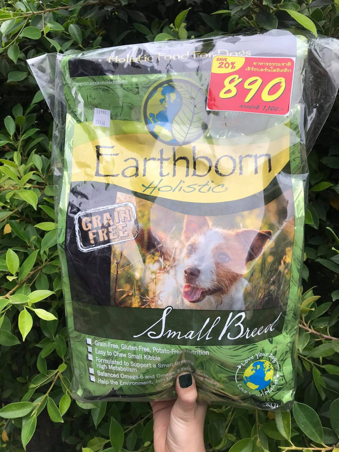 Earthborn Holistic Small Breed For Dog เอิร์ธบอร์น อาหารสุนัขโฮลิสติก