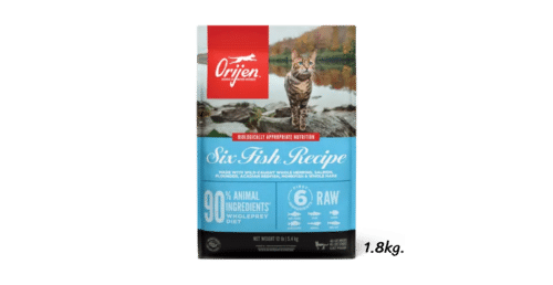 New Orijen Six Fish Recipe Cat Food 1800g