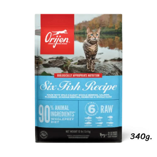 New Orijen Six Fish Recipe Cat Food 340g