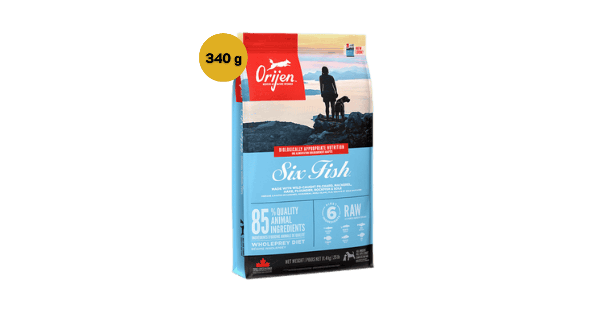Orijen Six Fish Dog 340g Orijen Six Fish Dog food 340g