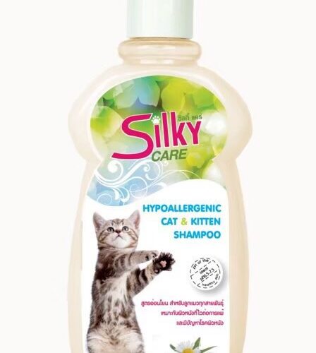 Silky Care Hypoallergenic Cat and Kitten Shampoo 400ml