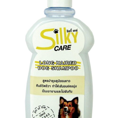 Silky Care Flea & Tick Dog Shampoo แชมพูสุนัขสูตรป้องกันเห็บหมัด 400ml