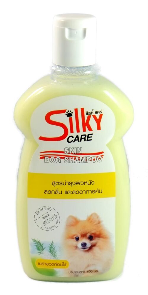 Silky Care Skin Dog Shampoo 400ml.