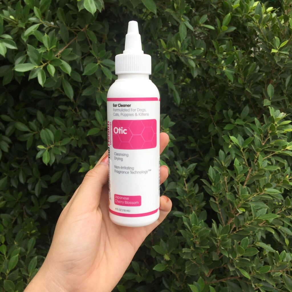 Otic Ear Cleaner Japanese Cherry Blossom น้ำยาเช็ดหูสำหรับสุนัขและแมว