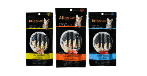 Atlas Cat Puree 4 pcs