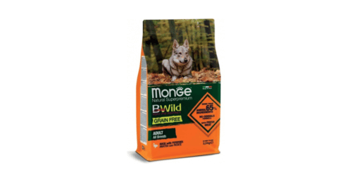 Monge Bwild Grain Free Adult All Breeds Duck with Potatoes