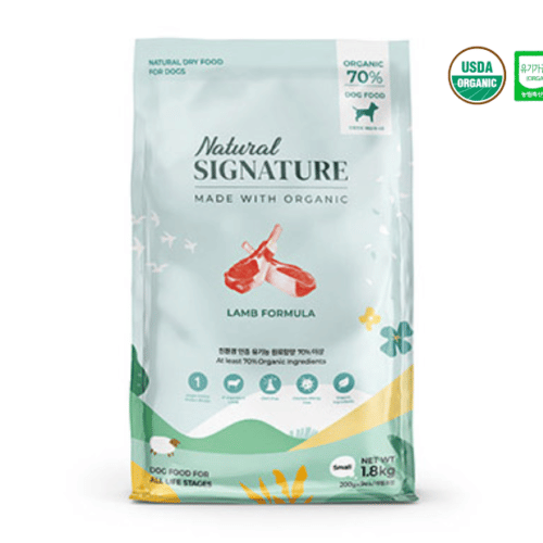 Natural Signature Made with Organic For Dog Lamb