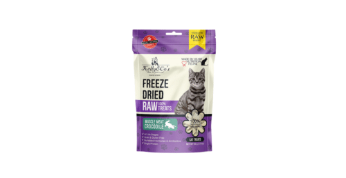 Kelly and Cos Freeze Dried Raw Treats Single Protein For Cat Muscle Meat Crocodile