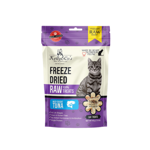 Kelly and Cos Freeze Dried Raw Treats Single Protein For Cat Tuna