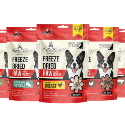 Kelly and Cos Freeze Dried Raw Treats Single Protein For Dog