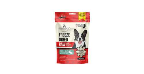 Kelly and Cos Freeze Dried Raw Treats For Dog Single Protein Muscle Meat Crocodile