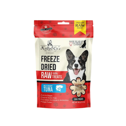 Kelly and Cos Freeze Dried Raw Treats For Dog Single Protein Wild Caught Tuna