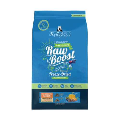 kelly & Co's Grain-Free Raw Booster Dog food