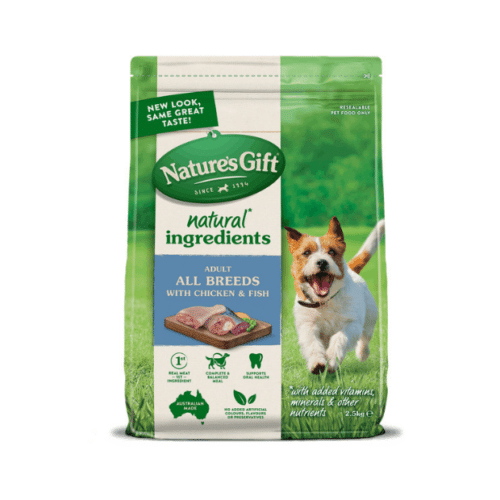Nature's Gift All Breeds with Chicken and Fish Dog Food