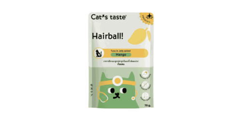 Cat’s Taste Hairball Tuna in jelly added Mango 70g