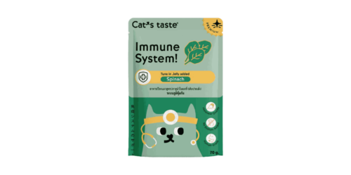 Cat’s Taste Immune System Tuna in jelly added Spinach 70g