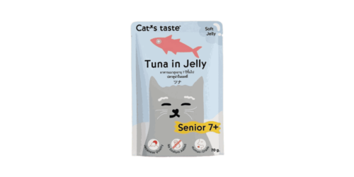 Cat's Taste Senior 7+ Tuna in Jelly 70g