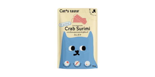 Cat's Taste Tuna topped with Crab Surimi in Jelly 75g