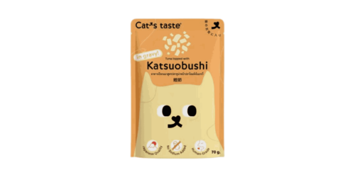 Cat's Taste Tuna topped with Katsuobushi in Gravy 70g