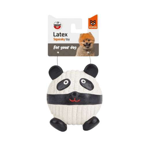 Fofos Latex Squeaky Toy Panda for dog