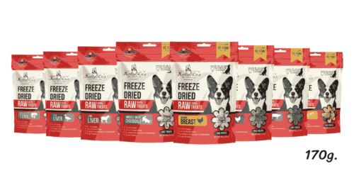 Kelly and Cos Freeze Dried Raw Treats For Dog 170g new