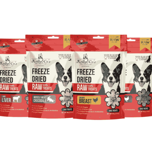 Kelly and Cos Freeze Dried Raw Treats For Dog 170g new