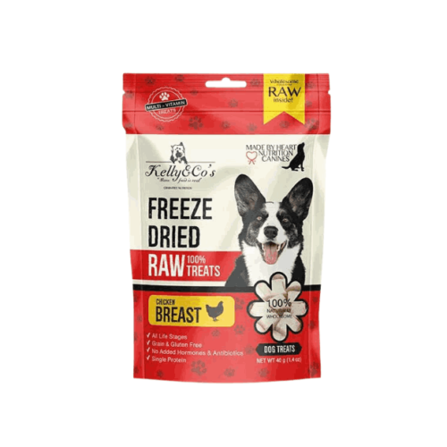 Kelly and Cos Freeze Dried Raw Treats For Dog Chicken Breast