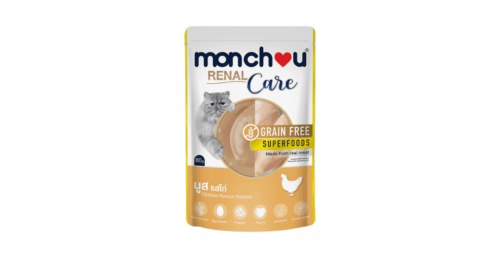 Monchou Renal Care Grain Free Chicken Flavour Mousse 80g