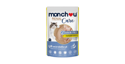 Monchou Renal Care Grain Free Katsuobushi Flavour Mousse 80g