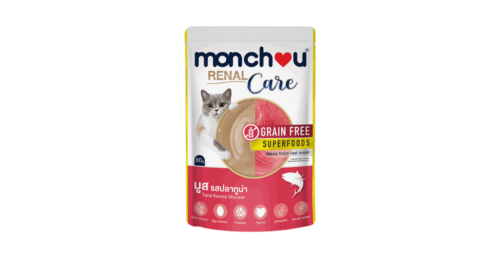 Monchou Renal Care Grain Free Tuna Flavour Mousse 80g