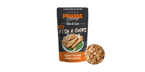 Prama Complete & Balance Skin & Coat Fish & Chips Chunk 120g