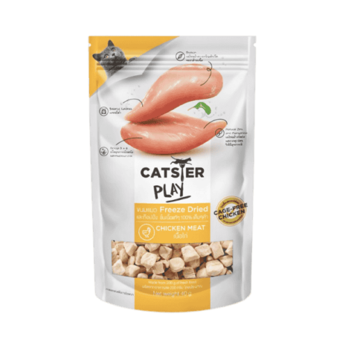 Catster Play Freeze Dried Chicken Meat 40g