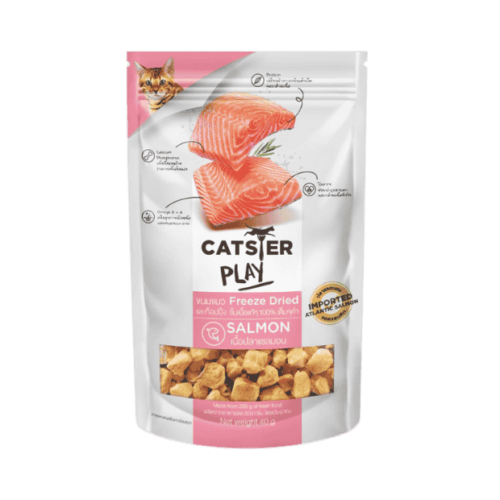 Catster Play Freeze Dried Salmon 40g