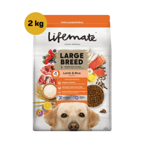 Lifemate Large Breed Lamb & Rice 2000g