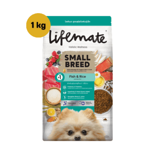 Lifemate Small Breed Fish & Rice 1000g