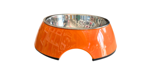 sukina petto stainless steel bowl M orange color