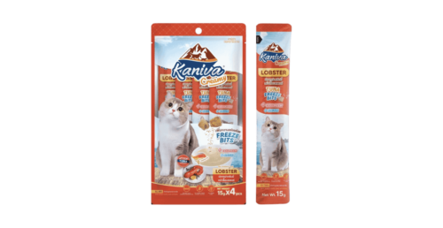 Kaniva Creamy Tuna Topping Lobster 15g x4 for cat