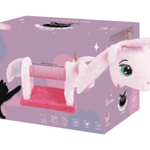 M-PETS Cat Scrather Unicorn box 45x18.5x28