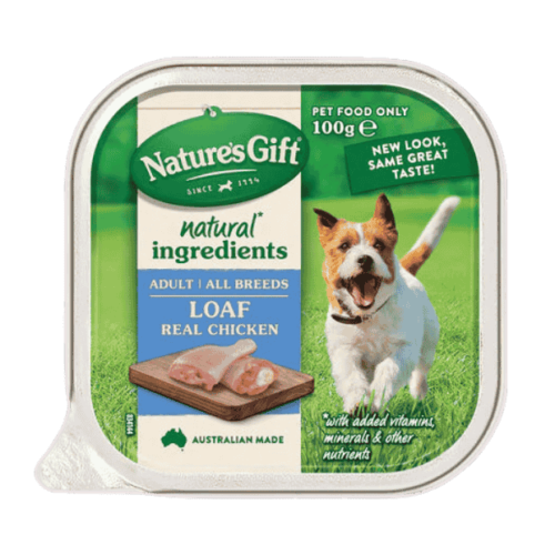 Nature's Gift Loaf Chicken Wet Dog Food