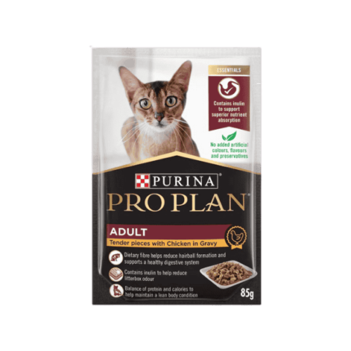 Pro Plan adult Chicken in Gravy Cat Wet Food 85g