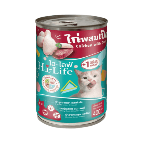Hi-Life Wet Cat Food Chicken with Duck 400gram