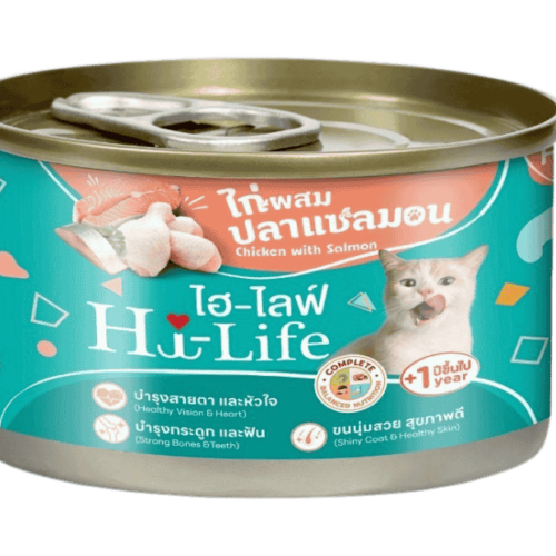 Hi-Life Wet Cat Food Chicken with Salmon 90g