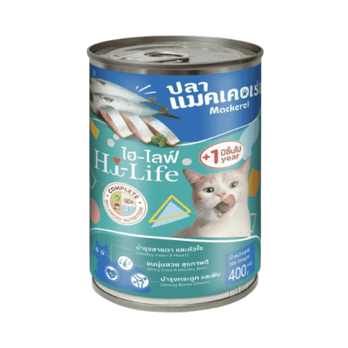 Hi-Life Wet Cat Food Mackerel 400gram