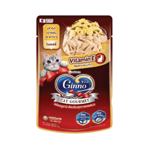 Ginno Cat Gourmet Vitamin E in Jelly 60g x12