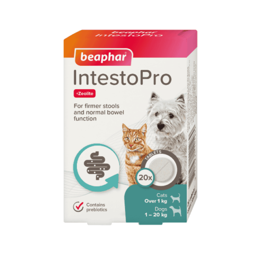 Beaphar IntestoPro Tablets Small Dog & Cat 20 table
